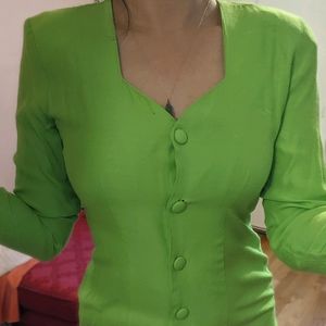 Vintage Button Up Dress